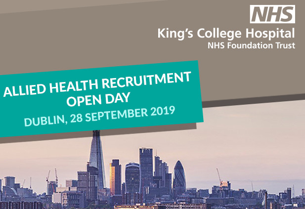 Things to do in County Dublin, Ireland - King's College Allied Health Recruitment Open Day - YourDaysOut
